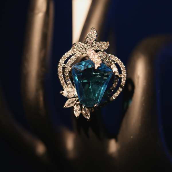 Stone Cocktail Ring For Women