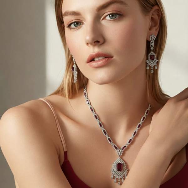 Earrings And Pendents Set